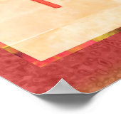 Einsatz für GAYATRI Mantra Poster (Ecke)