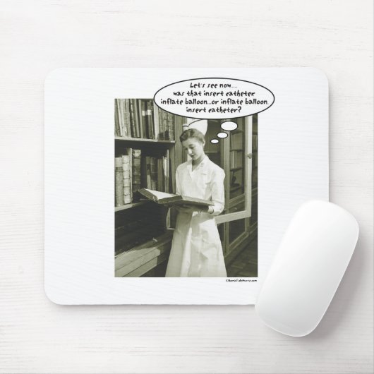 Einsatz-Katheter blasen Ballon oder ..... auf Mousepad (Mit Mouse)