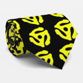 einsatz-Motivgelb des Singles 45 Rekordauf Krawatte (Gerollt)