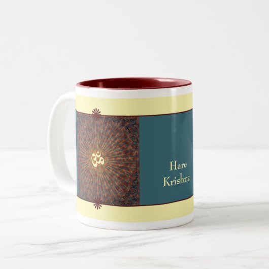 Einsatz - Tasse, Cup Zweifarbige Tasse (Vorderseite Links)