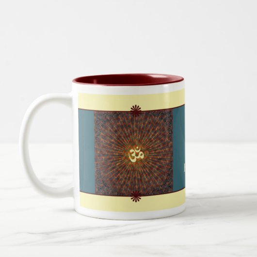 Einsatz - Tasse, Cup Zweifarbige Tasse (Links)