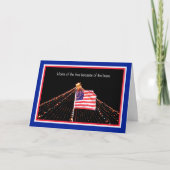 Einsatzbereitschaft des militärischen Weihnachtsba Karte (Vorderseite)