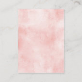 Einsätze für das Floral Garden Diaper Raffle Ticke Begleitkarte (Rückseite)