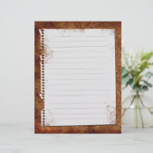 Einsätze für Vintage Recipe Binder aus Burgund (Stehend Vorderseite)