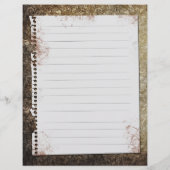 Einsätze für Vintage Recipe Binder aus Burgund (Rückseite)