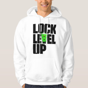 Einschalten, Steigern, Motivations-Shirt, Hustle-M Hoodie