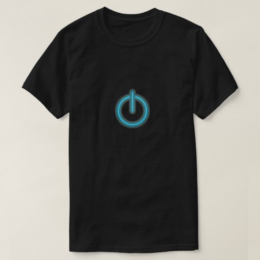 Einschalten T-Shirt (Design vorne)