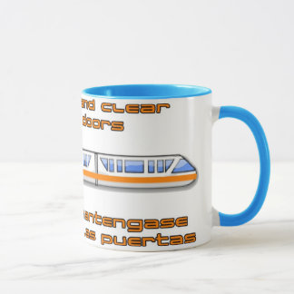 Einschienenbahn Tasse