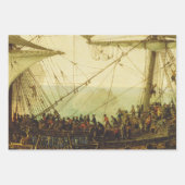 Einschiffung der Elector Palatine Geschenkpapier Set (Vorderseite 3)