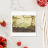 Einschiffung der Elector Palatine Serviette (Beispiel)