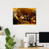 Einschiffung der Pilger durch Robert Walter Weir Poster (Heimbüro)