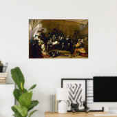 Einschiffung der Pilger Poster (Heimbüro)