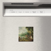 Einschiffung für Cythera, 1717 Magnet (In Situ (Geschirrspüler))