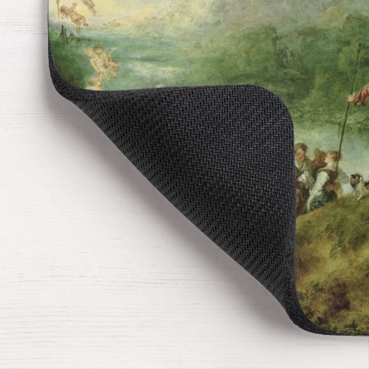 Einschiffung für Cythera, 1717 Mousepad (Ecke)