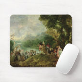 Einschiffung für Cythera, 1717 Mousepad (Mit Mouse)
