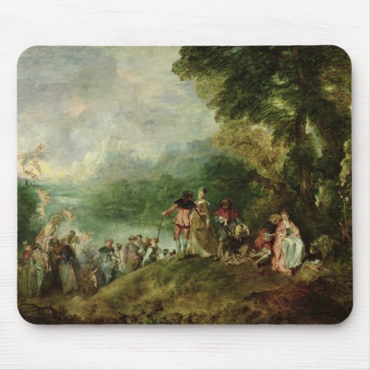 Einschiffung für Cythera, 1717 Mousepad (Vorne)
