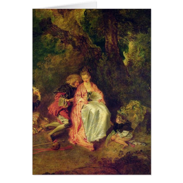 Einschiffung für Cythera, c.1717 (Vorne)