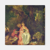 Einschiffung für Cythera, c.1717 Magnet (Vorne)