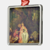 Einschiffung für Cythera, c.1717 Ornament Aus Metall (Links)