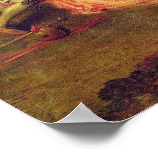 Einschiffung für Cythera, c.1717 Poster (Ecke)