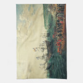 Einschiffung in die Margate der Elector Palatine Geschirrtuch (Vertikal)