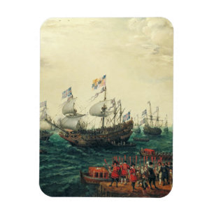 Einschiffung in die Margate der Elector Palatine Magnet