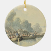 Einschiffung in Southampton am 20. Juni nach Lord Keramikornament (Hinten)