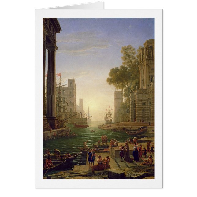 Einschiffung von St. Paula Romana bei Ostia, (Vorne)