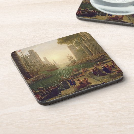 Einschiffung von St. Paula Romana bei Ostia, Getränkeuntersetzer (Linke Seite)