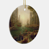 Einschiffung von St. Paula Romana bei Ostia, Keramikornament (Rechts)