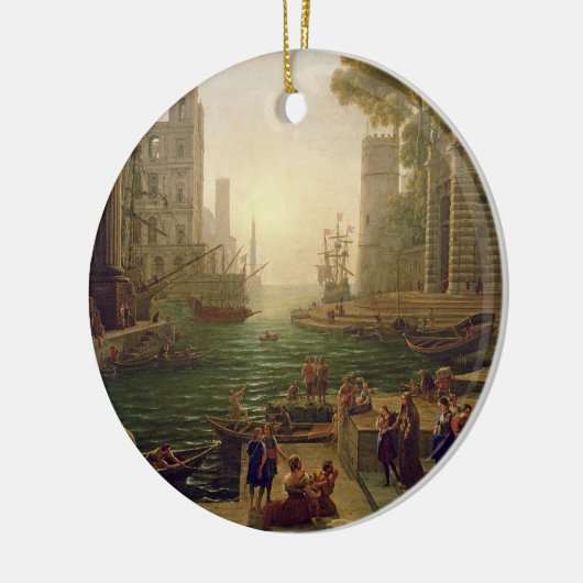 Einschiffung von St. Paula Romana bei Ostia, Keramikornament (Links)