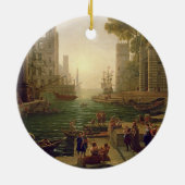 Einschiffung von St. Paula Romana bei Ostia, Keramikornament (Hinten)