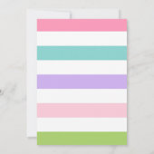 Einschlafen im Schlafzimmer, Einladung (Rückseite)