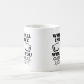 Einschlafen in der Liebe Funny Mug oder Travel Mug Kaffeetasse (Mittel)