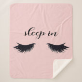 Einschlafen Sherpadecke (Vorderseite)