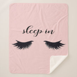 Einschlafen Sherpadecke