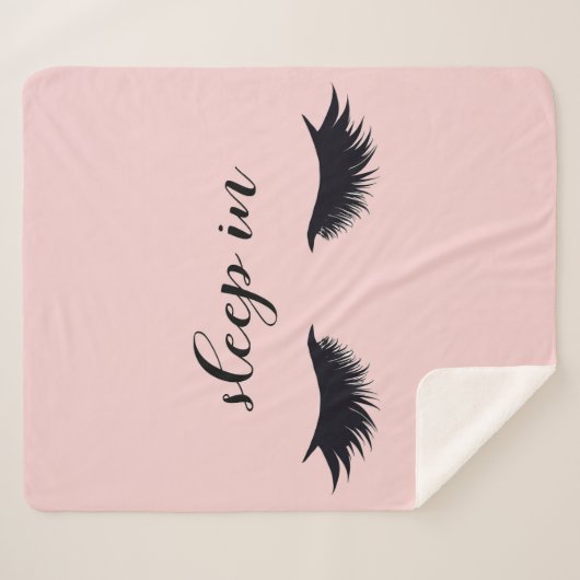 Einschlafen Sherpadecke (Vorderseite (Horizontal))