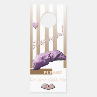 Einschlafen! Türanhänger