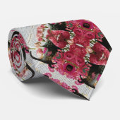 Einschlafen zum Träumen der schwarzen Katze - Hot- Krawatte (Gerollt)