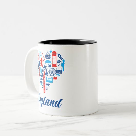 einschließen zweifarbige tasse (Vorderseite Links)