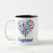 einschließen zweifarbige tasse (Links)