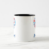 einschließen zweifarbige tasse (Mittel)