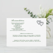 Einschließkarte für Limone Herzstücke Einladung (Stehend Vorderseite)