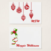 Einschließkarte - Geschenkstempel (Vorne & Hinten)