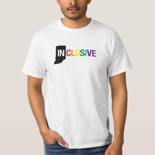 Einschließlicher weißer T - Shirt Indianas |, (Vorderseite)