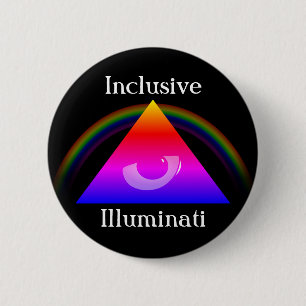 Einschließliches Illuminati Button