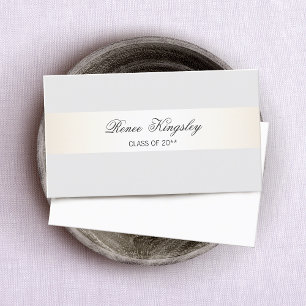 Einschließung der Elegant Abschluss Name Card Telefonnummerkarte