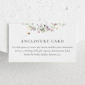 Einschließungskarte für Bienen und Lavendel Begleitkarte