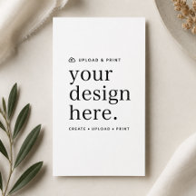 Einschließungskarte Ihr Design-Upload