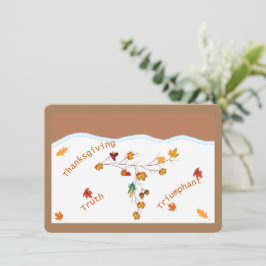 Einschließungskarten für Erntedank Begleitkarte